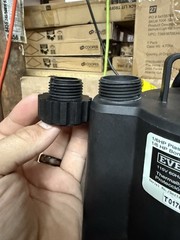 Everbilt 1/6 HP Plastic Submersible Utility Pump NEW OPEN BOX