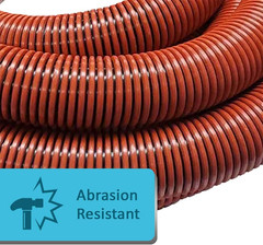 1.5 Inch Diameter X 50 Feet Long Heavy Duty Commercial Grade Vacuum Hose for In-