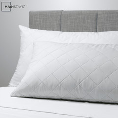 (2 pack) Memory Foam Cluster Bed Pillow, Standard Queen
