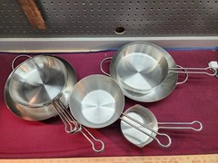 Revere Ware 1801 Pro Line Cookware 7 Piece Cookware Set No Lids