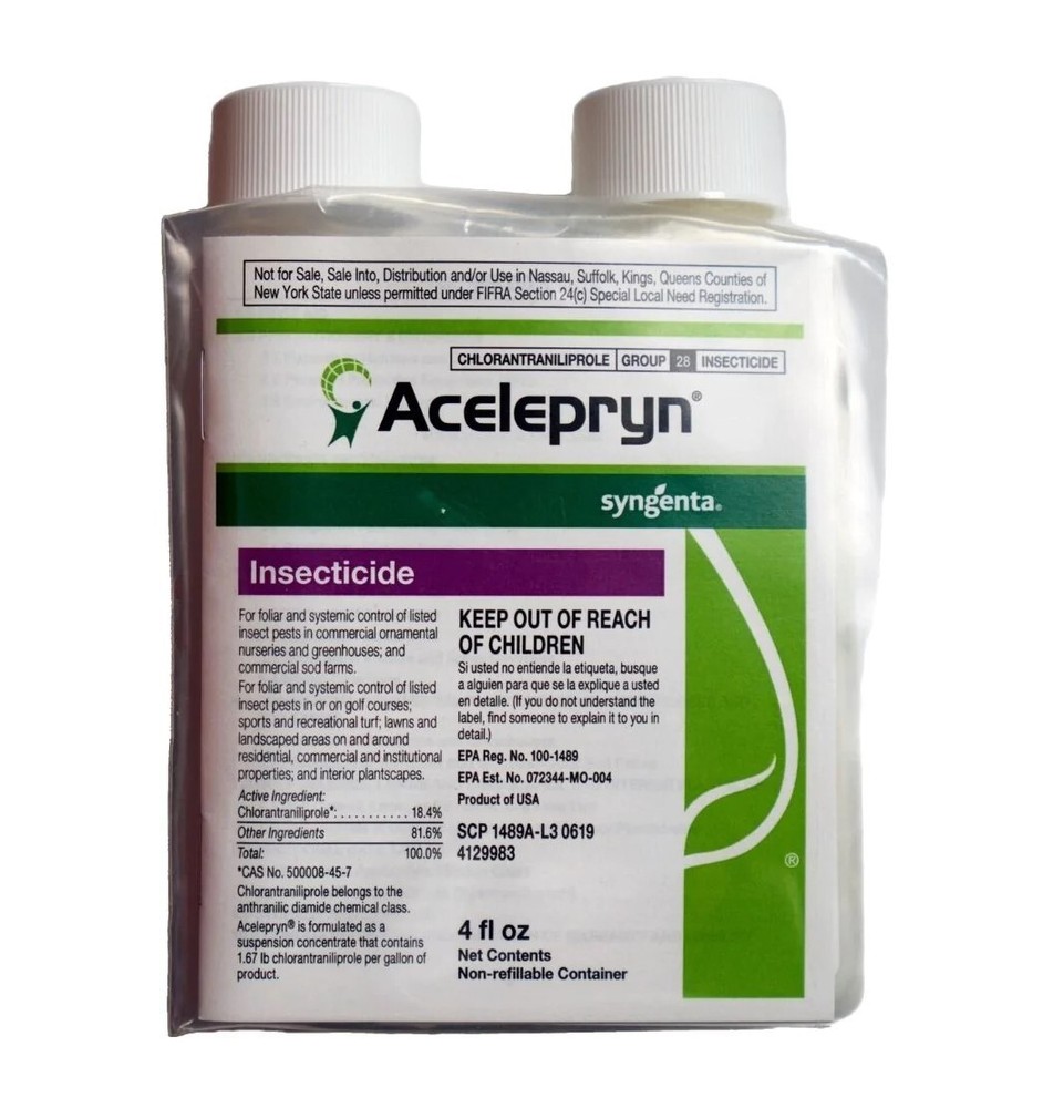 Acelepryn Insecticide 4 fl oz Foliar Systemic Control