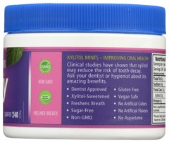 Xylitol Berry Blast Mints Sugar Free Candy Promote Oral Health, Increase Sal…