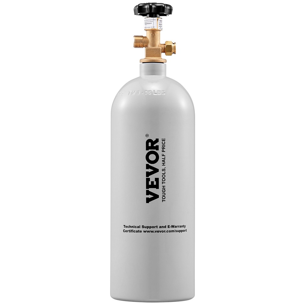 5 lbs Aluminum CO2 Cylinder with CGA320 Valve for Homebrew Draft Beer Aquarium