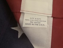 United States US Flag Flying the Colors of Quality 50 Star 3′ x 5′ + Box