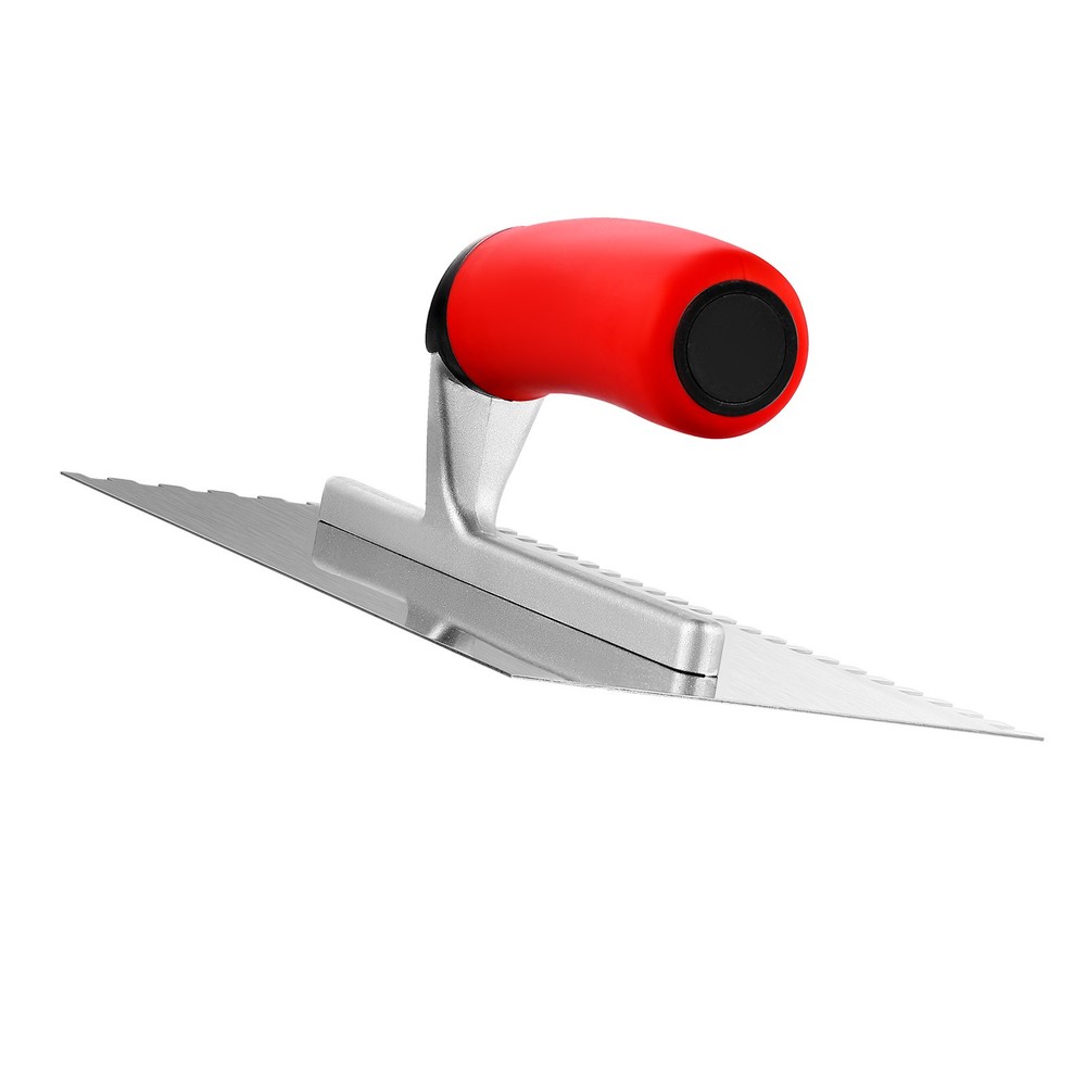 Tile Tools Stainless Steel Squared Notch Tile Trowel 10.9×4.4in Pro Grade