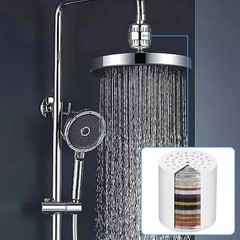 4 Pack 20 Stage Shower Filter Replacement Cartridge Shower Filter for Hard Water