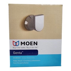 Moen Genta Robe Hook Polished Chrome BH3603CH Bathroom Towel Holder NEW