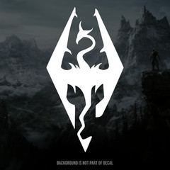 Skyrim / Dragonborn / Dovakiin Vinyl Decal Sticker