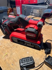 CRAFTSMAN V20 Brushless RP Cordless Belt Sander CMCW223B 20V + BATTERY & CHARGER