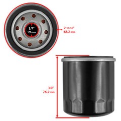 3 Oil Filter for Kawasaki 49065-7010 49065-2071 49065-2062 49065-2057 49065-2078