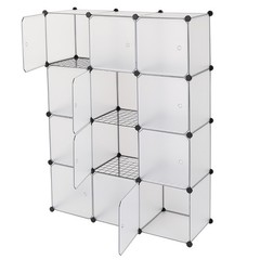 12 Cube Storage Organizer Portable Adjustable Multi-Purpose Shelving Unit New