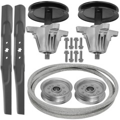 Spindle w/Blade Pulley Belt For Troy-Bilt 13AM77BS066 13AM77BS223 Pony 42″