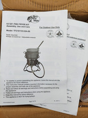 Bass Pro Shops 6.5 Qt Fish Fryer Kit, New in Open Box, Complete