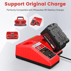 8AH Battery and Charger Pack For Milwaukee for M18 Extended Capacity 48-11-1860