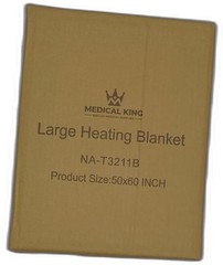 Medical King Heated Blanket, Machine Washable Extremely Soft & Comfortable