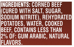 (2 pack) Libby’s Corned Beef Hash, 37g Protein Per Serving, Canned Food, 15 oz.