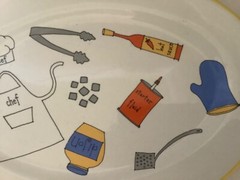 Grilling Days By Ursula Dodge 14” Stoneware Platter