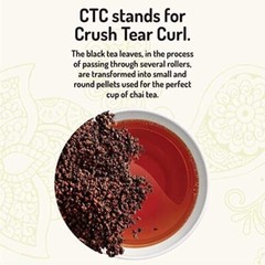 Tea India CTC Assam Loose Leaf Premium Black Tea Family Pack (32oz – 2lb)