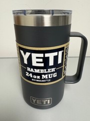Charcoal YETI® 24oz Rambler Beer Mug – Authentic – Brand New VII Magslider