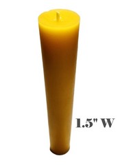 Pure Michigan 100% Beeswax taper candles 7/8″ 3/4″ 5/8″ 1/2″ 3/8″ hand dipped
