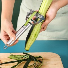 Stainless Steel Vegetable Peeler Julienne Slicer Kitchen Tool for Fruit & Potato