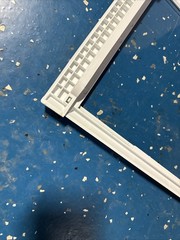 GE FRENCH DOOR REFRIGERATOR GLASS INTERIOR SHELF MODULE GFE26 294D1409P001