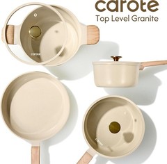 Elegant 1.5Qt & 2.5Qt Ceramic Nonstick Saucepan Set – PFOA Free, Safe Cooking