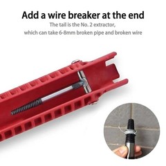 8 IN 1 Multi tool Faucet Sink Installer Pipe Wrench For Plumbers & Homeowners