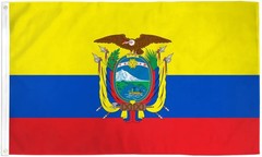 Ecuador 2x3ft Poly Flag International Ecuadorian Ecuador Country National Flag