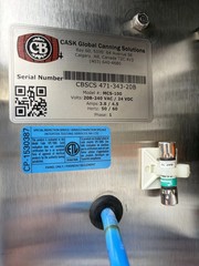Cask MCF-100 Manual Canning System Beer Canning Line W/ Table