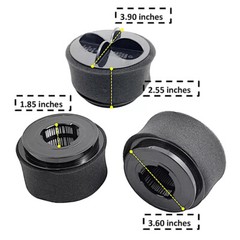Replace Filter for Bissell Bagless Style 9/10/12 PowerForce Vacuum 2031183 (2PK)