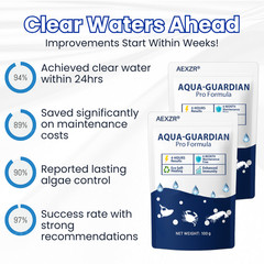 2Pcs AEXZR Water Clarifier Aquaculture Water Purifying Treatment