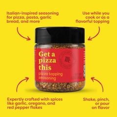 McCormick Flavor Maker Pizza Topping Seasoning, 3.3 oz Jar | FREE SHIPPING