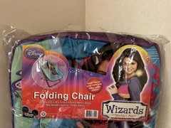 Disney Wizards Of Waverly Place Folding Chair 25in H x 19in W x 23in D