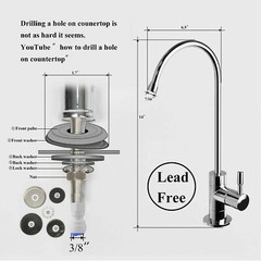 6 Stage Reverse Osmosis RO Drinking Water System with Alkaline pH+ Filter 75GPD