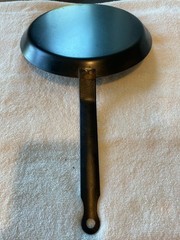 De Buyer Blue Carbon Steel Crepe Tortilla Omelet Pan 9.5” France