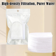 100PCS Cotton Filter Bag For Faucet, DIY Faucet Filter Cotton Bags Water Filters