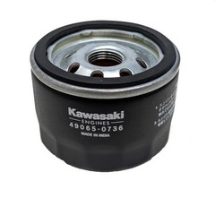 GENUINE OEM KAWASAKI OIL CHANGE KIT (2)99969-6296 10W-40 & (1)49065-0721 FILTER