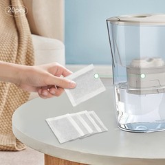 20 Packs Activated Carbon Charcoal Filters For Water Distiller Hygiene US