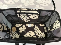 Aloha Collection CleverMade Collapsible Beach Tote Bag Fold Flat Mesh Travel