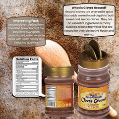 Rani Cloves Powder (Laung) Indian Spice 3oz (85g) PET Jar