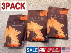 4 Packs Organic Mushroom Coffee * USDA Coffee -30 Servings
