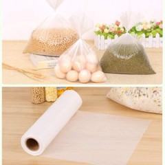 4 Rolls 12″x20″ Plastic Produce Bag on a Roll Clear Food Vegetable Storage Bags