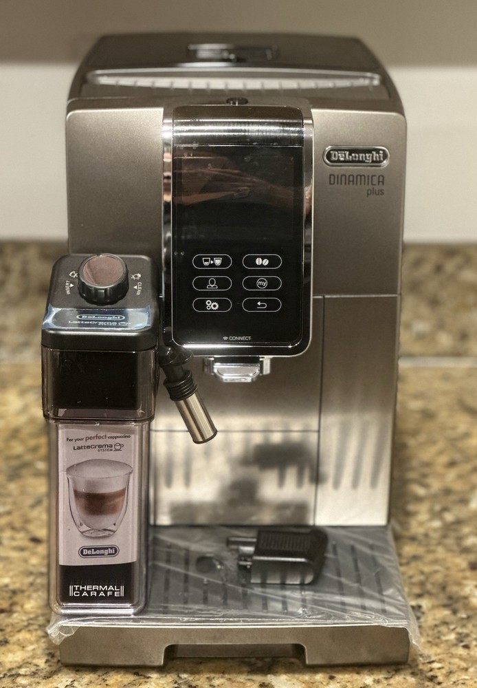 Delonghi ECAM37095TI Dinamica Plus Automatic Espresso Cappuccino Maker Bluetooth