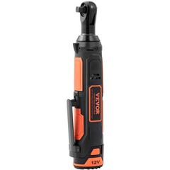 VEVOR Cordless Electric Ratchet Wrench Cordless Ratchet 3/8″ 12V 2 Batteries