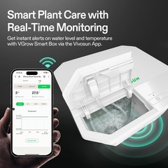 VIVOSUN VGrow Smart Grow Box Complete Grow Tent Kit w/ Automated DWC Hydroponics