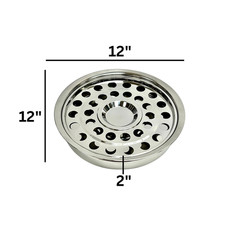 Silver Communion Tray – Stainless Steel 40-Cup Communion Ware for Churches
