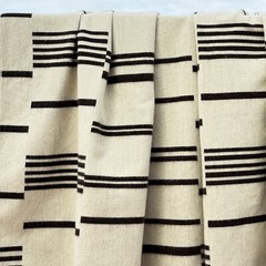 CLINT EASTWOOD ALPACA WOOL BLANKET – XL 102X83 in REVERSIBLE CREAM/BROWN WESTERN