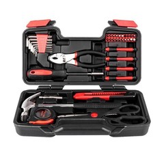 39pcs Tool Set Home Hand Tool Set Kit Household Mechanics with Storage Box