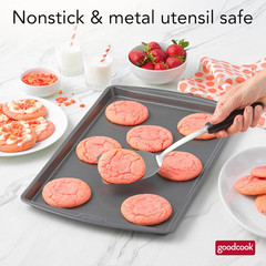 Everyday Nonstick Steel Baking Sheet, 17 X 11-Inch, Gray